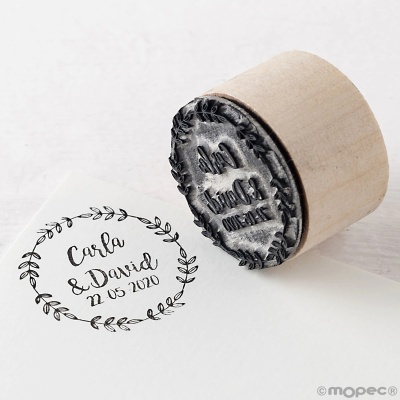 Carimbo "Coroa de Oliveiras" W441