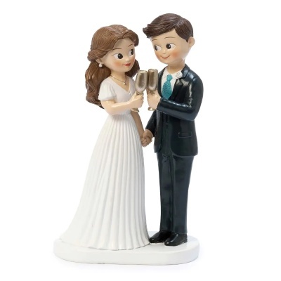 Noivos a Brindar (Noivo Moreno) Y218