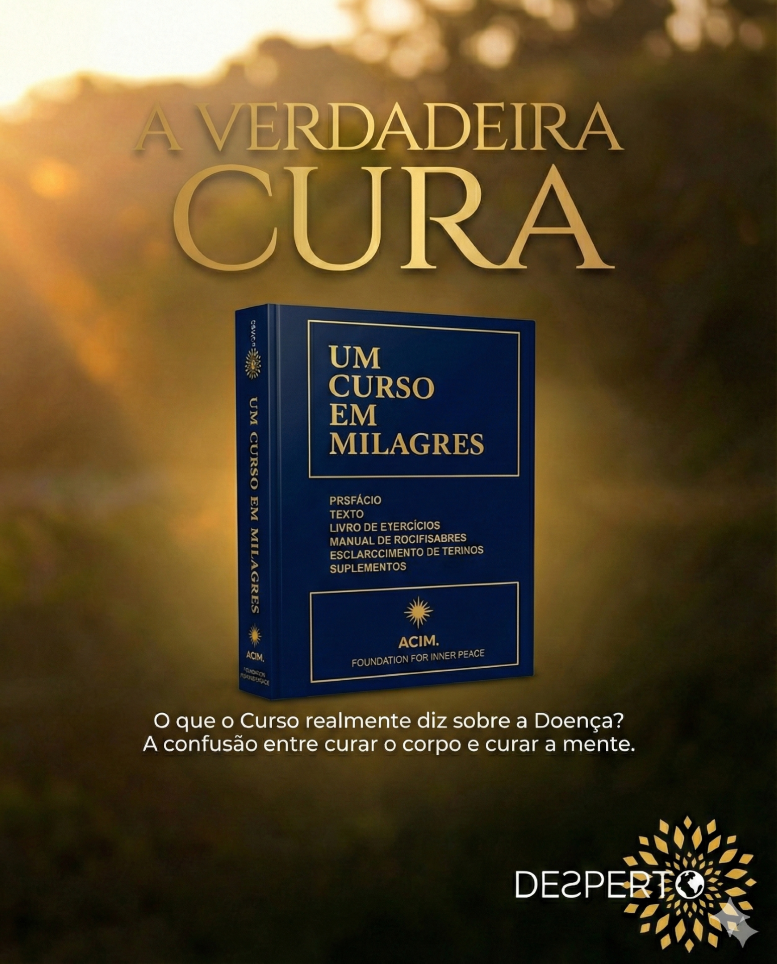 A Verdadeira Cura: o que a doença revela sobre a mente A Verdadeira Cura: o que a doença revela sobre a mente