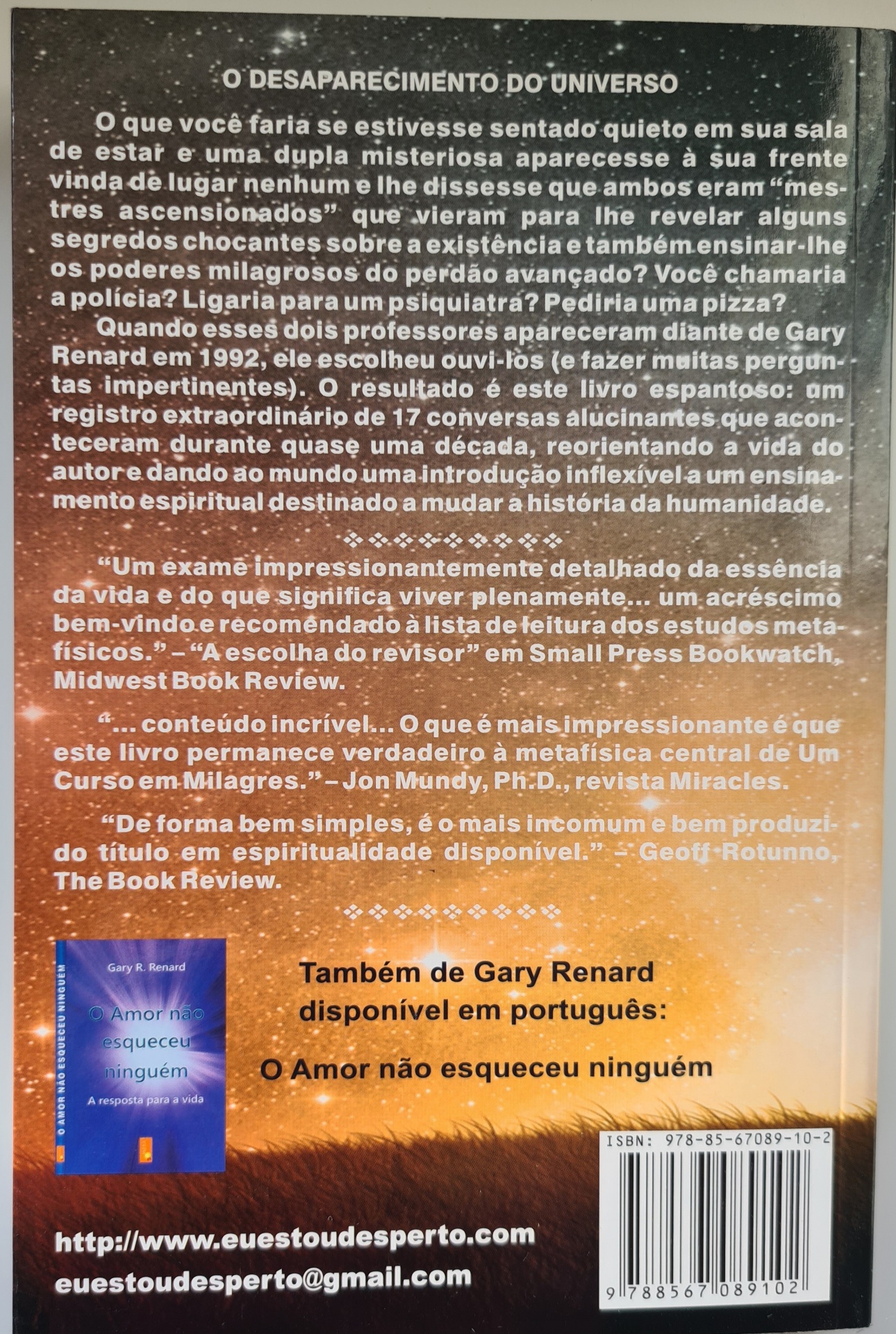 O Desaparecimento do Universo