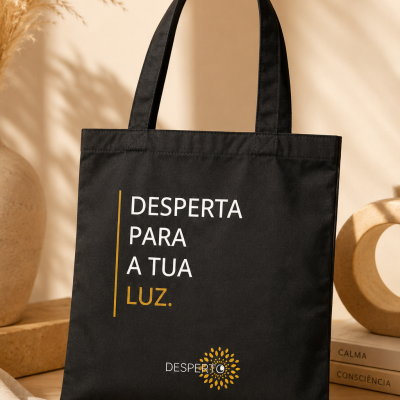 Saco de Algodão "Desperta para a tua Luz"