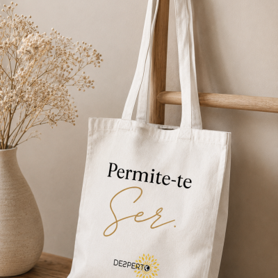 Saco de Algodão "Permite-te Ser"