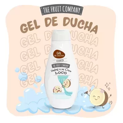 GEL DE BANHO COCO 600ML THE FRUIT COMPANY