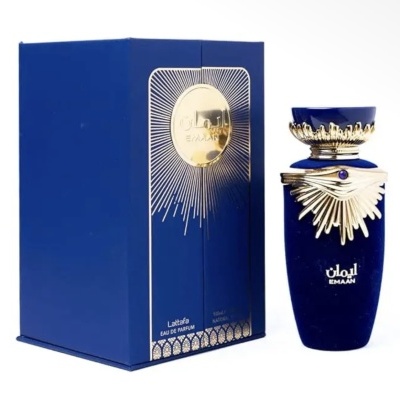 Emaan Eau De Parfum 100ML (3.4 FI Oz) para Homens & Mulheres por Lattafa - Uma Fragrância Unissexo Intemporal