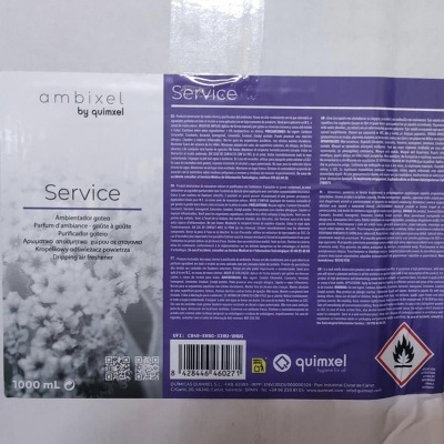 Ambientador/Purificador Ambixel Service 1L Casa | Aroma bebé aroma similar ao Jonhson Baby.