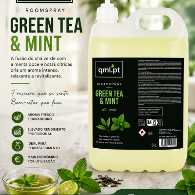 Ambientador Profissional – Green Tea & Mint