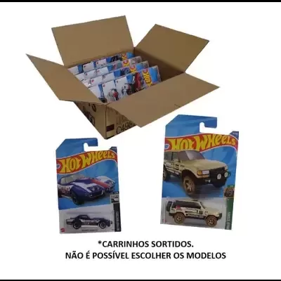 Carrinhos Sortidos Hot Wheels Mattel