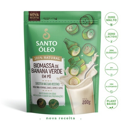 BIOMASSA DE BANANA VERDE 200G