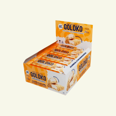 Barra de Proteína Chocolate Branco e Cookies com Marshmallow 50g - 12 Unidades