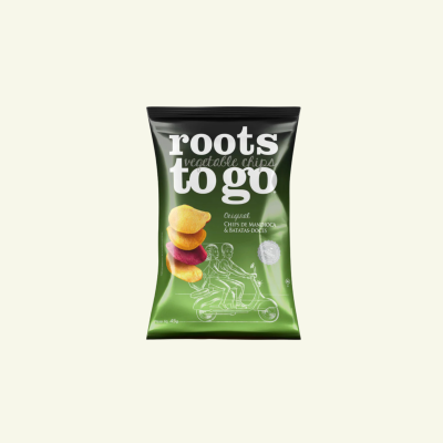 CHIPS DE MANDIOCA E BATATA DOCE 45G
