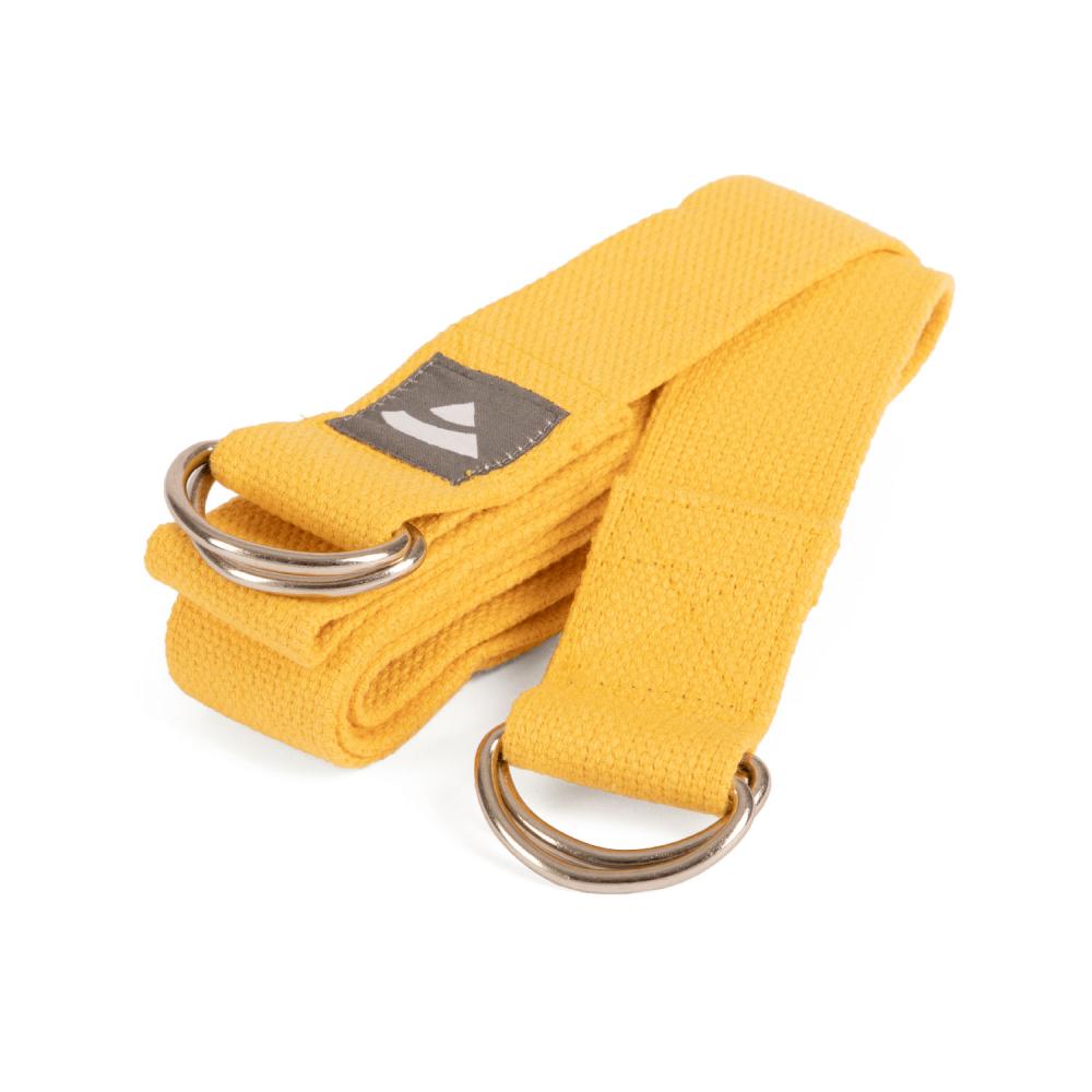 Correia Yoga 2 em 1 Açafrão