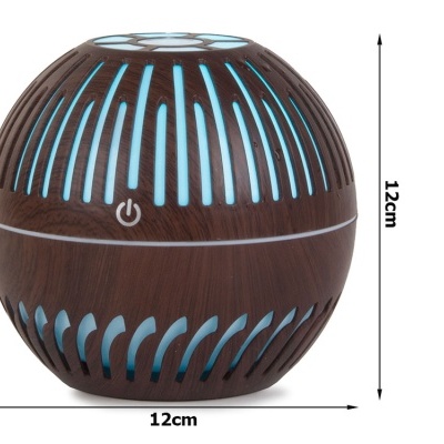 Humidificador Aromaterapia Castanho Escuro 12x12cm