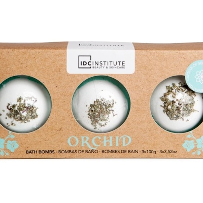 Bombas Trio Flores Secas Orquídea