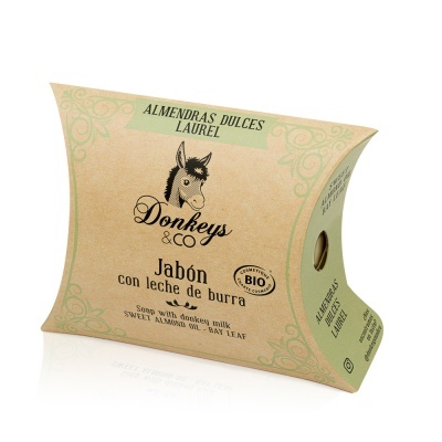 Sabonete Bio Leite de Burra Amêndoa Doce/Loureiro 100gr