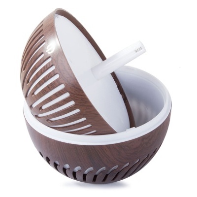 Humidificador Aromaterapia Castanho Escuro 12x12cm