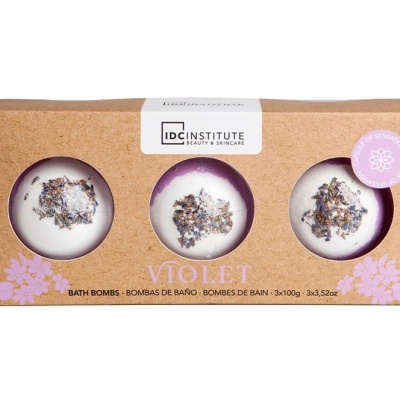 Bombas Trio Flores Secas Violeta