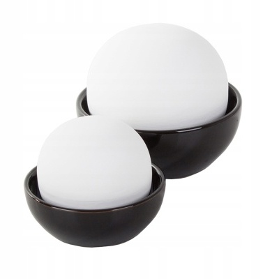 Set de 2 Humidificadores Redondos em Cerâmica Decorativa