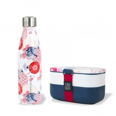 Garrafa + Lancheira Japão