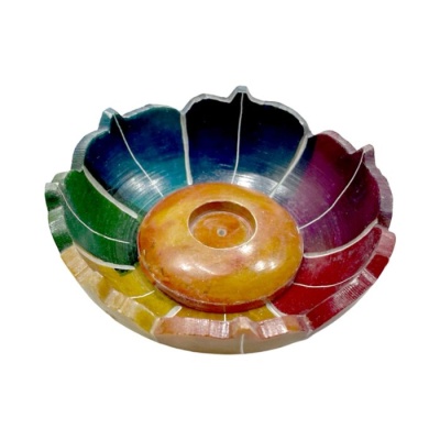 Prato para Incensos Chakra Lótus