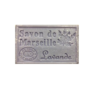 Sabonete Marselha com Azeite Biológico Lavanda