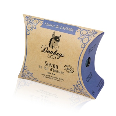 Sabonete Bio Leite de Burra Flores de Lavanda 100gr