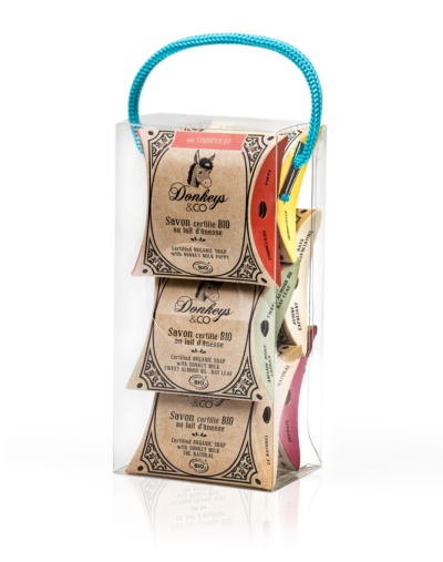 Conjunto 6 Sabonetes (25gr cada unidade) Bio Leite de Burra