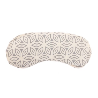 Almofada de Olhos em Algodão (Natural/Cinza Lotus)