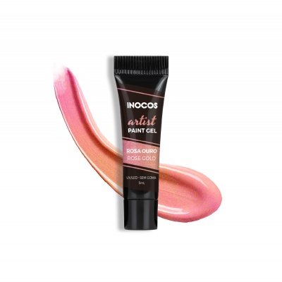 PAINT GEL INOCOS ROSA OURO