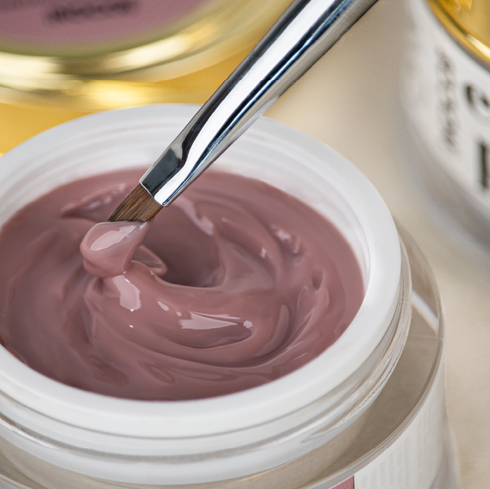 Inocos Easy&Perfect gel de construção de unhas Pink Rosa Escuro 50g