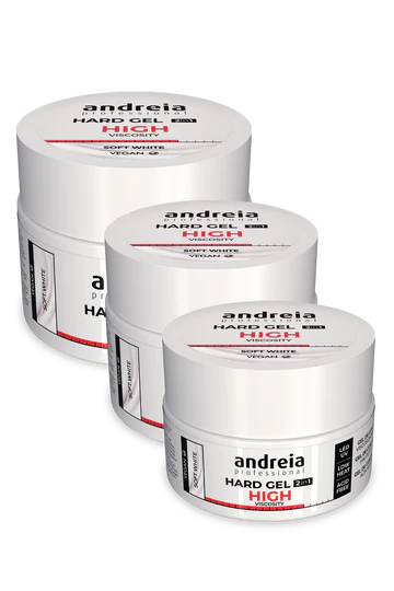 Hard Gel 2 in 1 - Soft White (High viscosity) 22 g/44 g/200 g