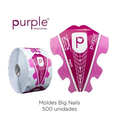 Purple 500 Moldes Big Nails
