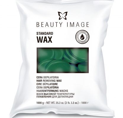 Beauty Image Cera Depilatória Em Discos Verde 1Kg