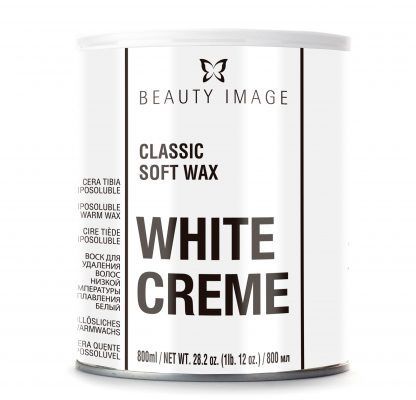 Beauty Image Cera Depilatória Lipossolúvel  Branca 800g
