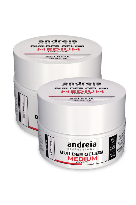 Builder Gel 3 in 1 - Soft White (Medium viscosity) 22 g/44 g