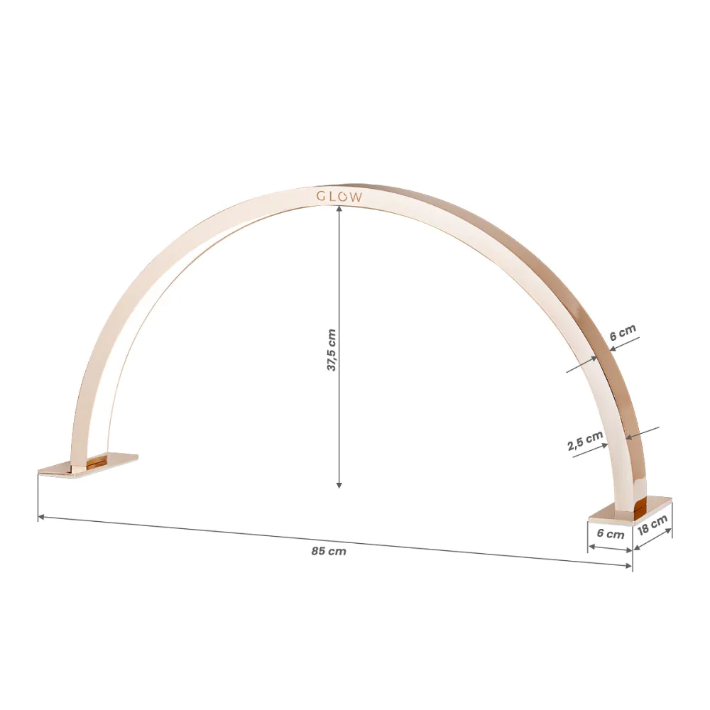 Lâmpada de manicure GLOW ARCHE II GOLD COBRE