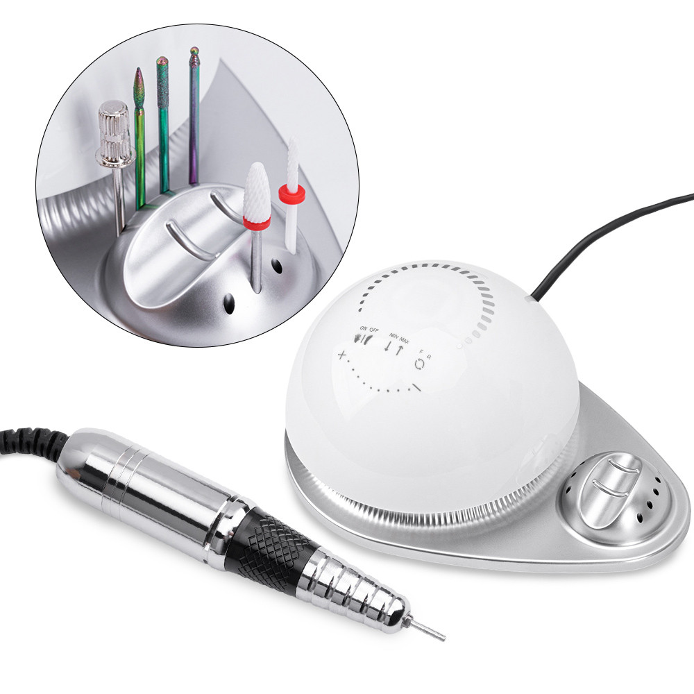 Broca de unhas M21 No Name para manicure e pedicure 68W branca