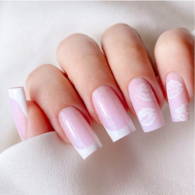 GLITTER GEL INOCOS ROSA COM GLITTER 50G