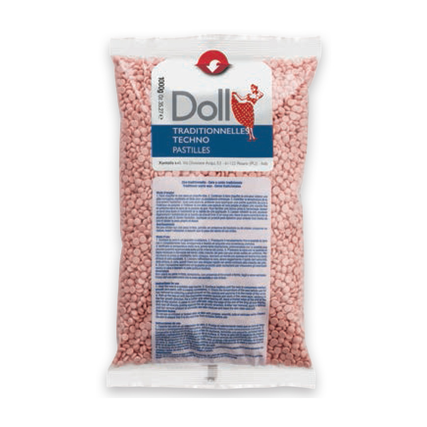 DOLL saco cera perolas rosa 1Kg