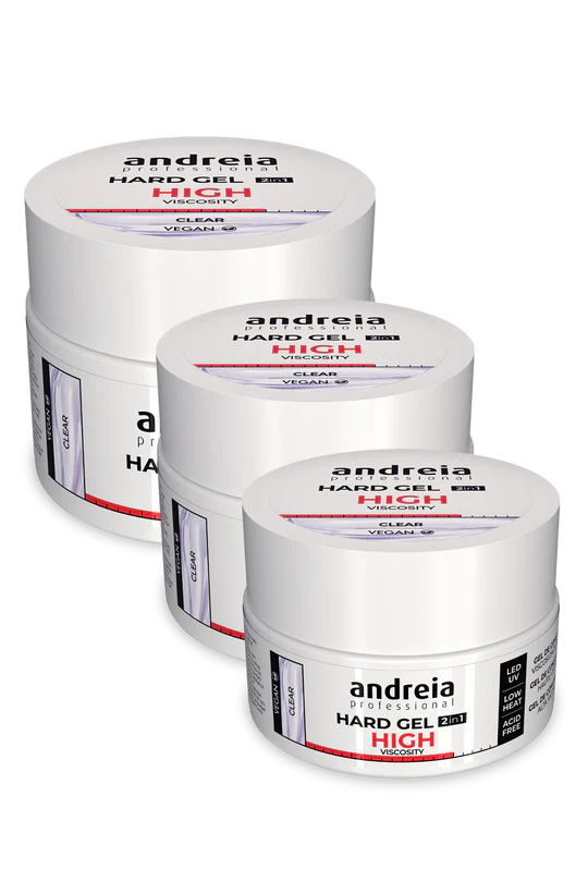 Hard Gel 2 in 1 - Clear (High viscosity) 22gr/44gr/200gr