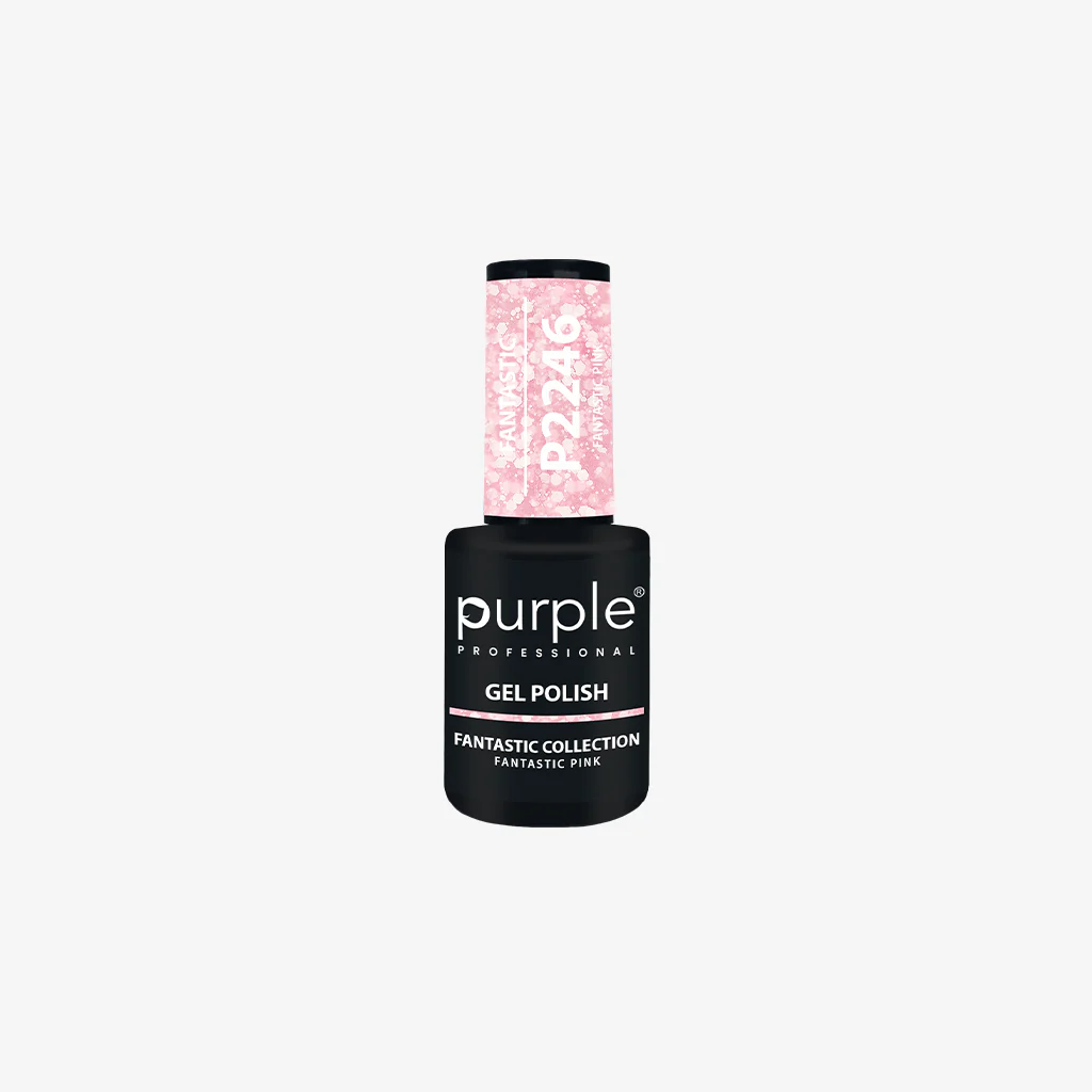 Gel polish fantastic pink 10ml Purple