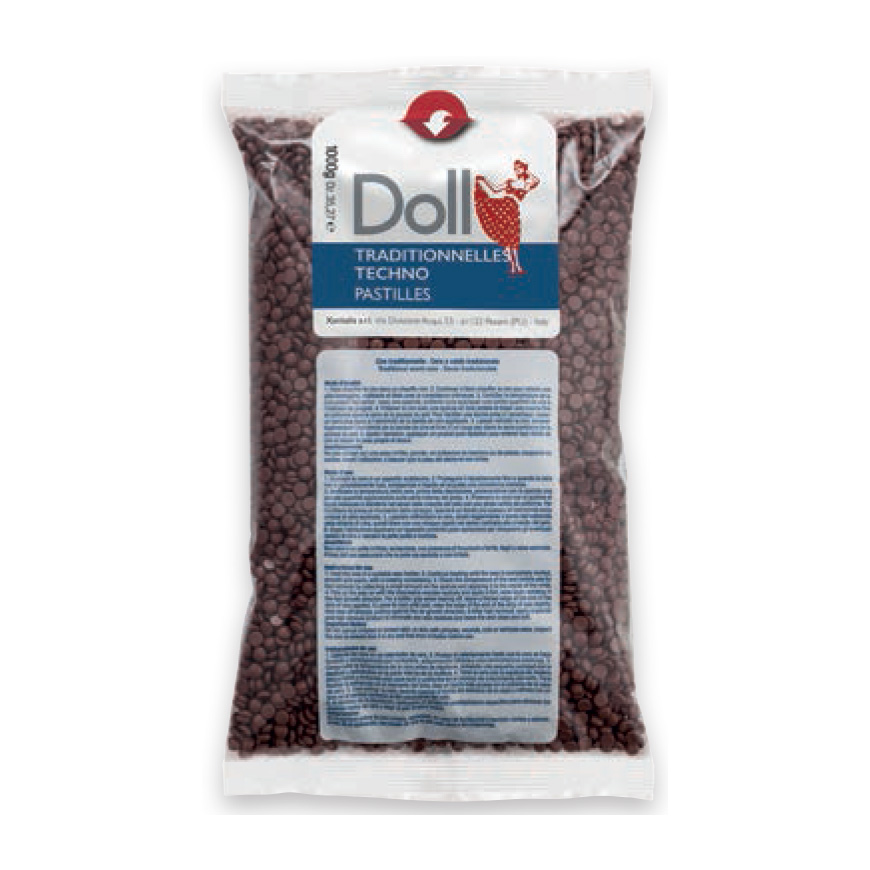 DOLL saco cera perolas chocolate 1Kg