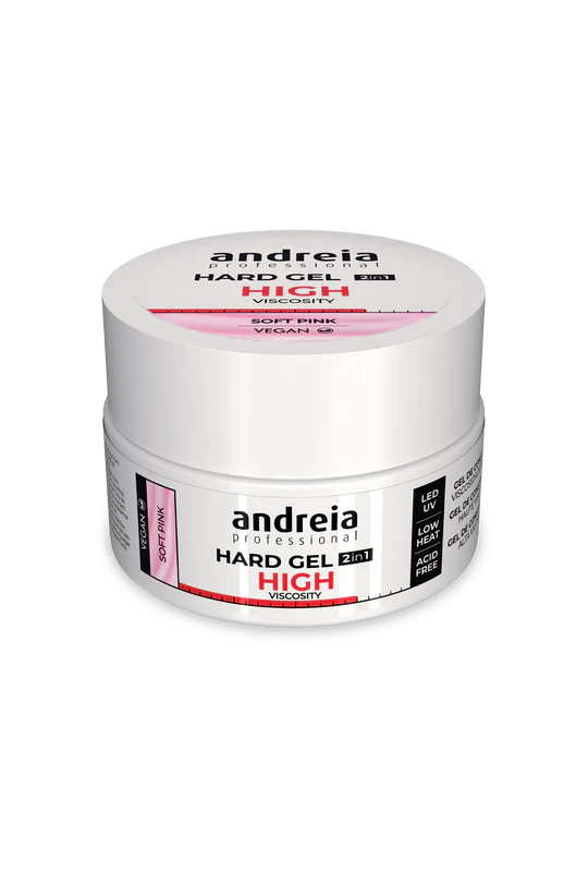 Hard Gel 2 in 1 - Soft Pink (High viscosity) 22 g/44 g/200 g