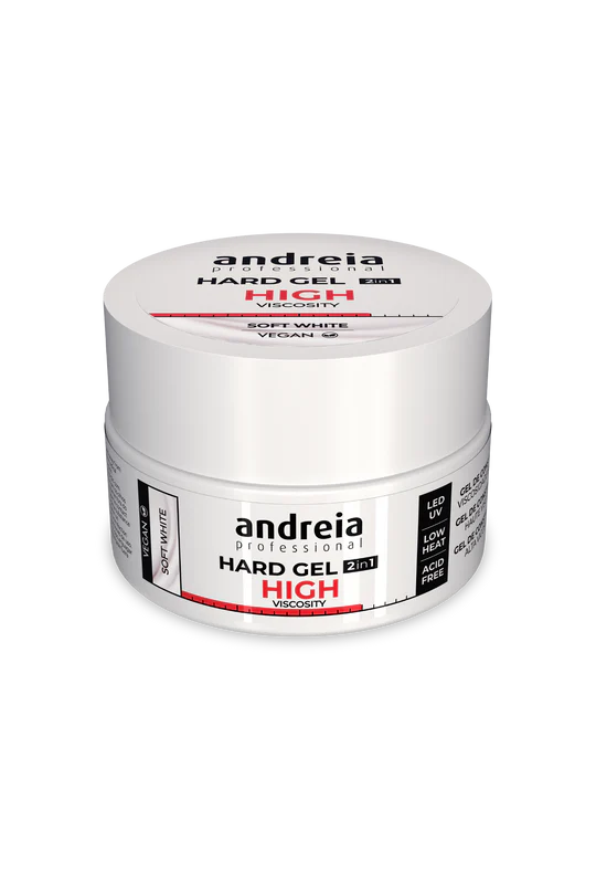 Hard Gel 2 in 1 - Soft White (High viscosity) 22 g/44 g/200 g