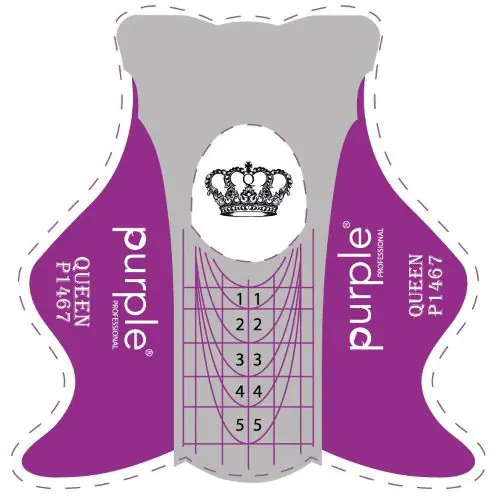 PURPLE - Moldes Queen 500 Pçs - P1467