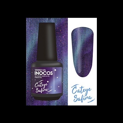 VERNIZ GEL INOCOS CATEYE SAFIRA