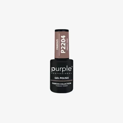 Gel polish famous tower 10ml  P2204 Purple