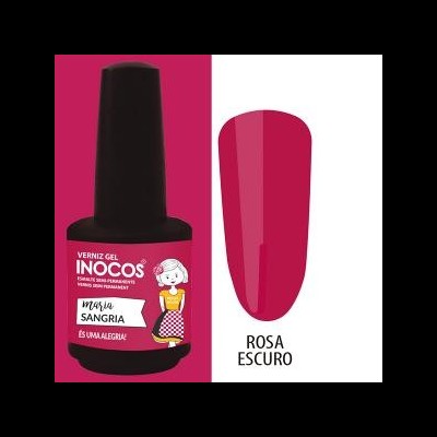 Inocos verniz gel Maria Sangria