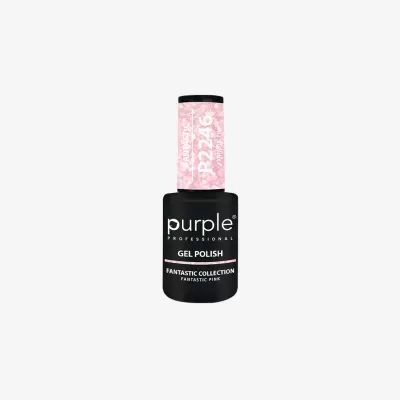 Gel polish fantastic pink 10ml Purple