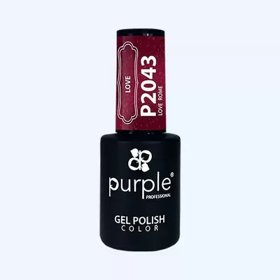 VERNIZ GEL PURPLE - LOVE ROME P2043