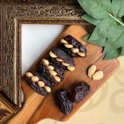 Tâmara recheada com Amêndoa (100 gr.)